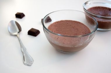 Mousse de chocolate low carb