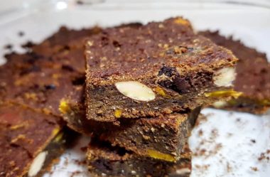 Brownie Low Carb de Abóbora e Cacau