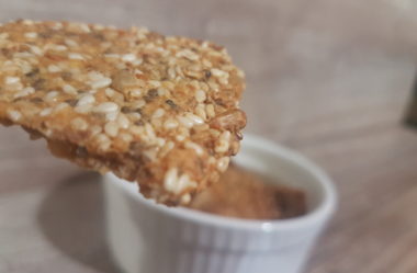 Biscoito salgado low carb crocante | Cream Cracker Low Carb