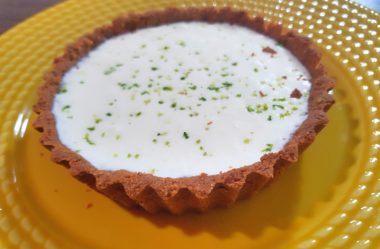 Torta de limão low carb e sem açúcar