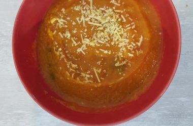 Sopa de Tomate Com Abóbora Cabotiá