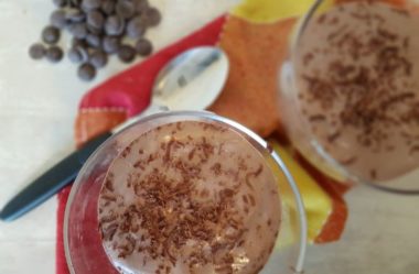 Mousse de chocolate low carb sem ovo