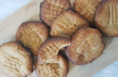 Como fazer cookies de amendoim low carb