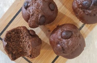 Como fazer muffin de chocolate low carb e proteico