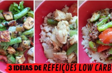 3 Ideias de Refeições Low Carb Rápidas (Jantar Saudável Em 15 Minutos)